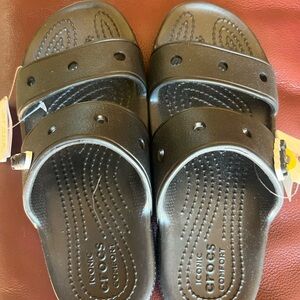 CROCS Black Slide Sandals